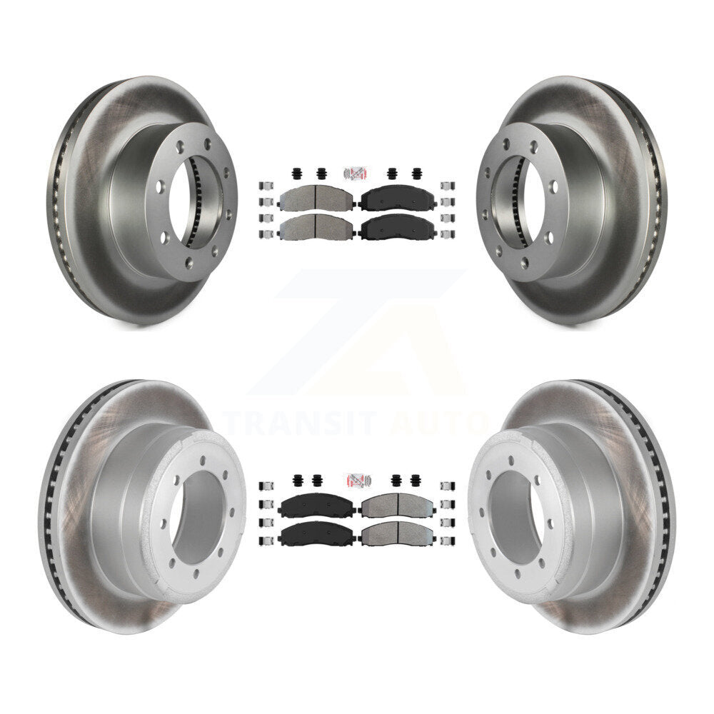 Transit Auto KGA-103276 Disc Brake Kit for 2013-2022 Ford F-350 Super Duty, Ford F-250 Super Duty, Ford F-450 Super Duty - Front and Rear