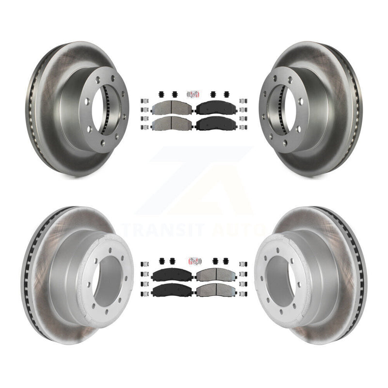 Transit Auto KGA-103276 Disc Brake Kit for 2013-2022 Ford F-350 Super Duty, Ford F-250 Super Duty, Ford F-450 Super Duty - Front and Rear