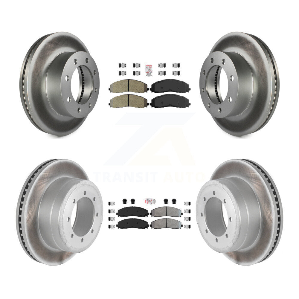 Transit Auto KGA-103277 Disc Brake Kit for 2013-2022 Ford F-350 Super Duty, Ford F-250 Super Duty, Ford F-450 Super Duty - Front and Rear