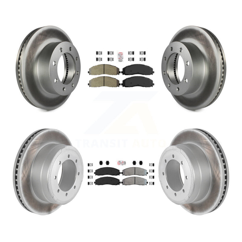 Transit Auto KGA-103277 Disc Brake Kit for 2013-2022 Ford F-350 Super Duty, Ford F-250 Super Duty, Ford F-450 Super Duty - Front and Rear