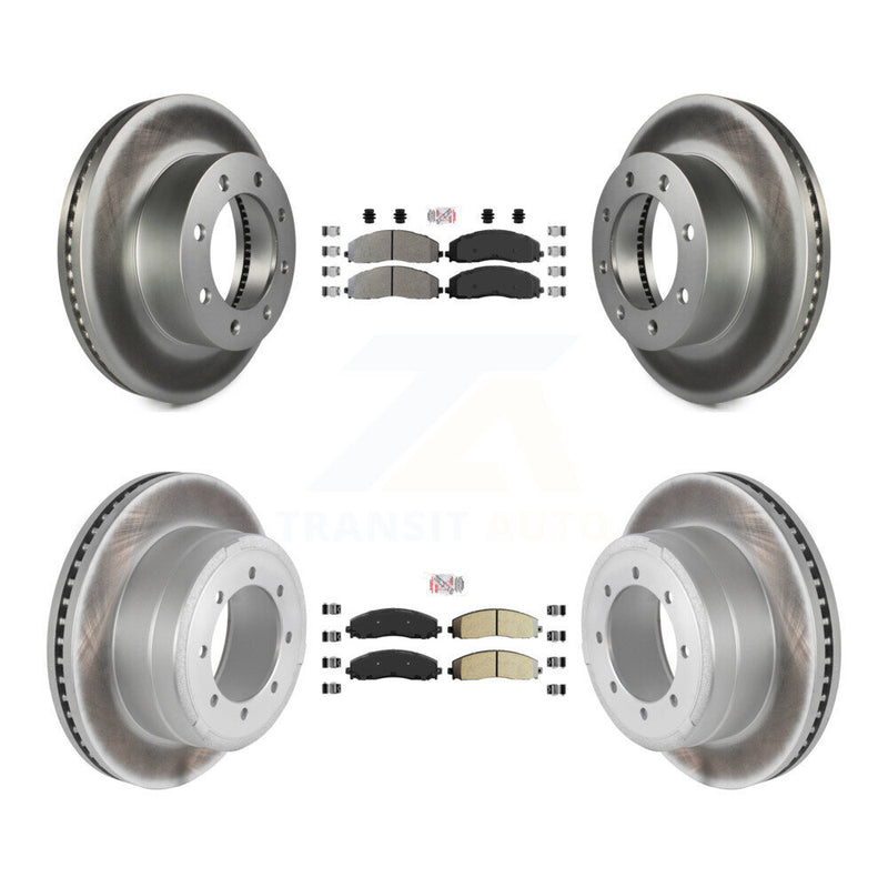 Transit Auto KGA-103278 Disc Brake Kit for 2013-2022 Ford F-350 Super Duty, Ford F-250 Super Duty, Ford F-450 Super Duty - Front and Rear