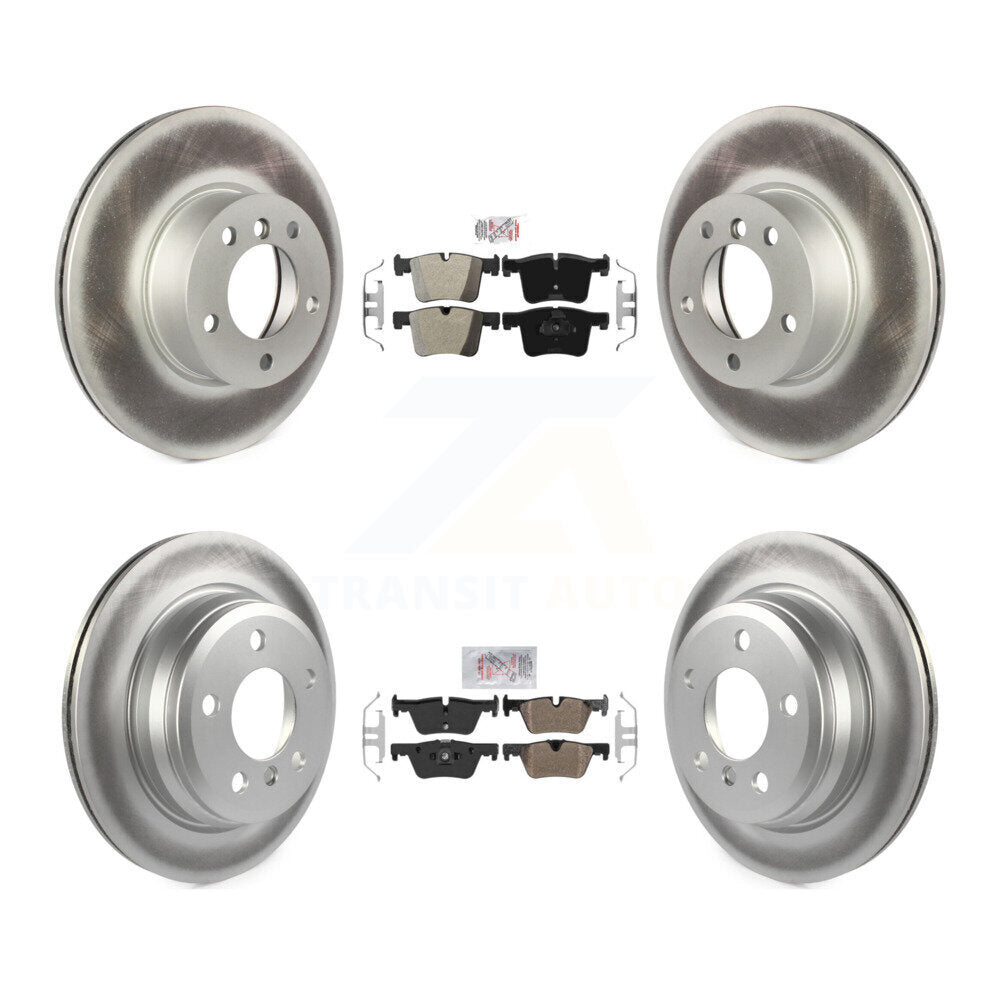 Transit Auto KGA-103280 Disc Brake Kit for 2013-2018 BMW 328d xDrive, BMW 320i xDrive - Front and Rear