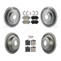 Transit Auto KGA-103289 Disc Brake Kit for 2004 Mercedes-Benz C320 - Front and Rear