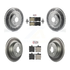 Transit Auto KGA-103292 Disc Brake Kit for 2004-2011 Mercedes-Benz SLK300, Mercedes-Benz CLK350 and More - Front and Rear
