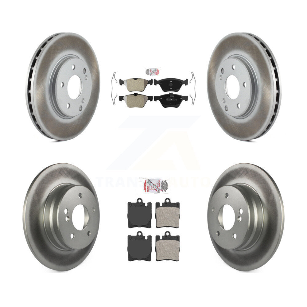 Transit Auto KGA-103293 Disc Brake Kit for 1996-2003 Mercedes-Benz CLK320, Mercedes-Benz CLK430 and More - Front and Rear