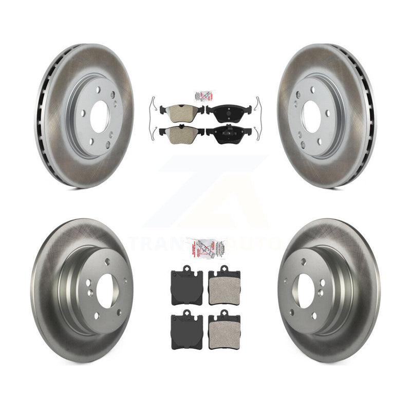 Transit Auto KGA-103293 Disc Brake Kit for 1996-2003 Mercedes-Benz CLK320, Mercedes-Benz CLK430 and More - Front and Rear