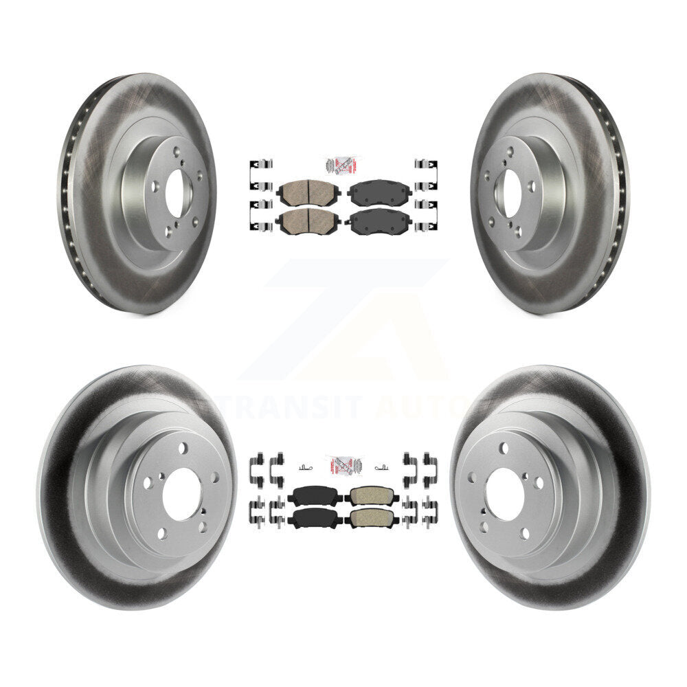 Transit Auto KGA-103294 Disc Brake Kit for 2002-2006 Subaru Baja, Subaru Legacy, Subaru Outback - Front and Rear