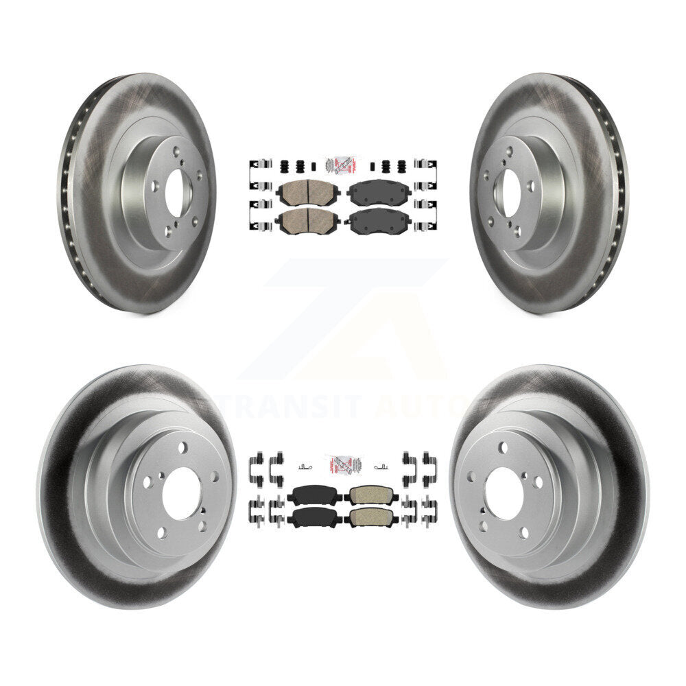 Transit Auto KGA-103295 Disc Brake Kit for 2002-2006 Subaru Baja, Subaru Legacy, Subaru Outback - Front and Rear