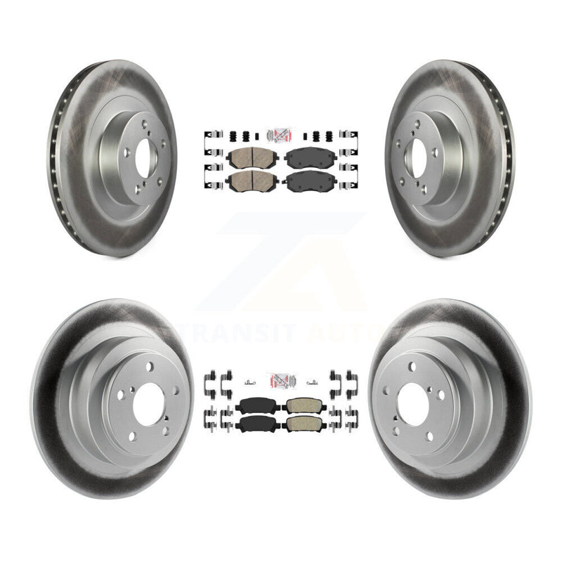 Transit Auto KGA-103295 Disc Brake Kit for 2002-2006 Subaru Baja, Subaru Legacy, Subaru Outback - Front and Rear