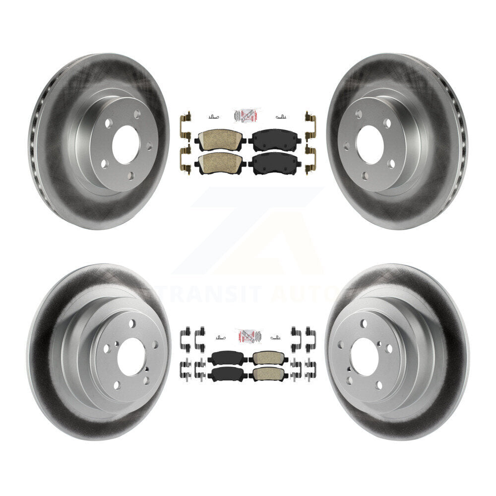 Transit Auto KGA-103300 Disc Brake Kit for 2000-2002 Subaru Legacy, Subaru Outback - Front and Rear
