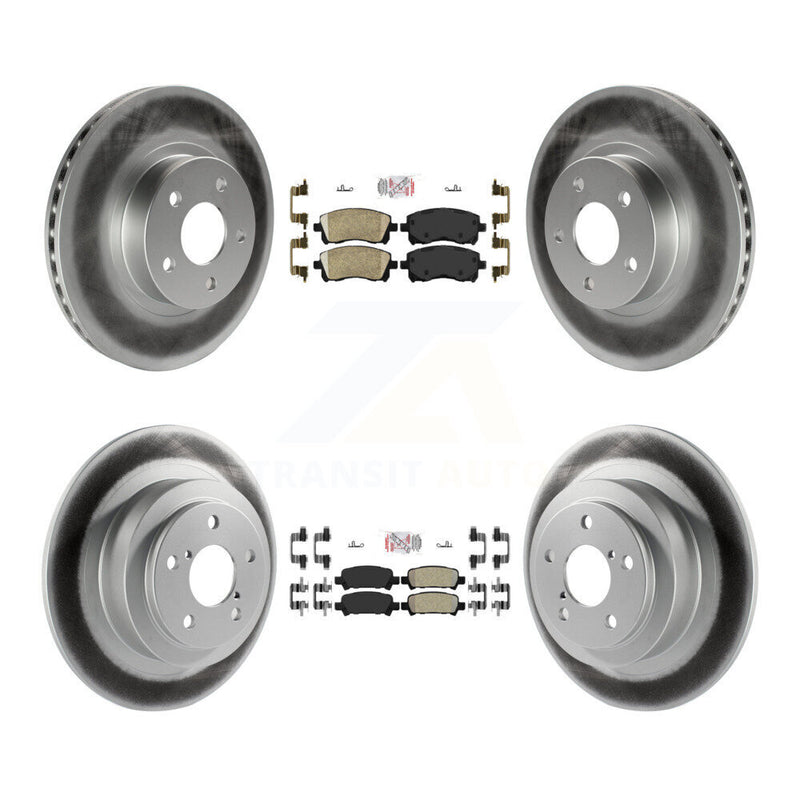 Transit Auto KGA-103300 Disc Brake Kit for 2000-2002 Subaru Legacy, Subaru Outback - Front and Rear