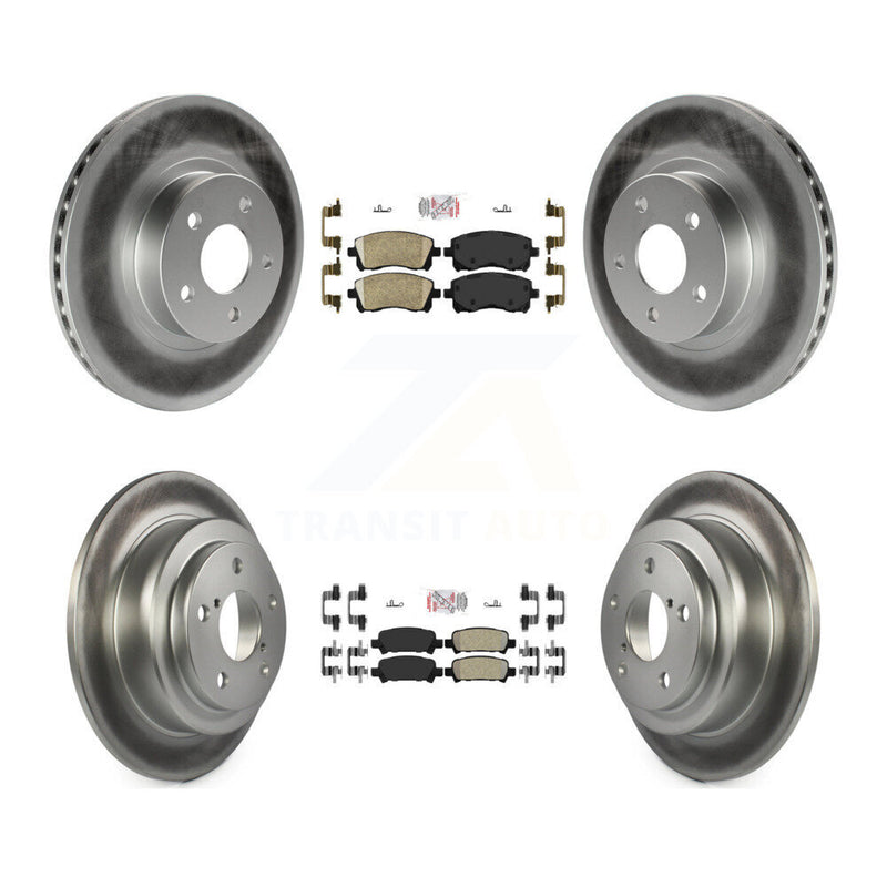 Transit Auto KGA-103301 Disc Brake Kit for 1998-2002 Subaru Impreza, Subaru Forester - Front and Rear
