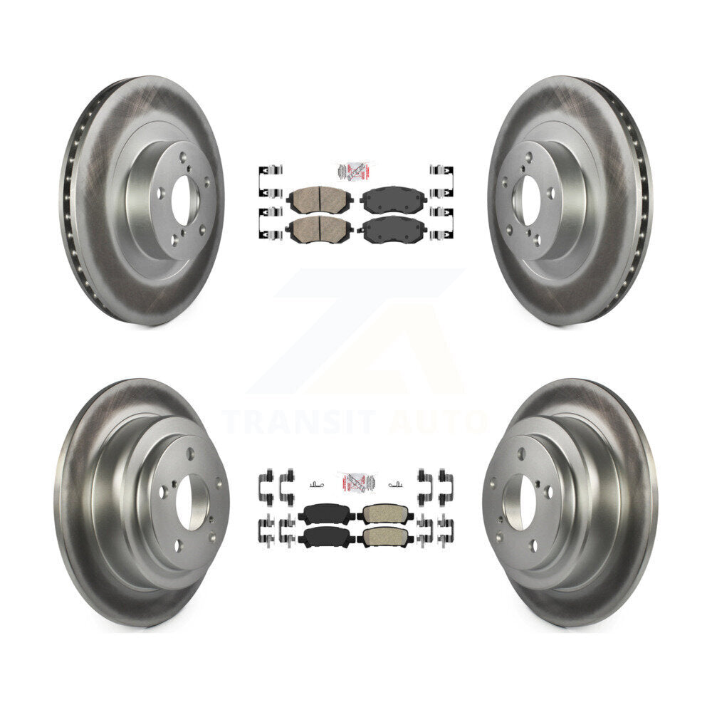 Transit Auto KGA-103302 Disc Brake Kit for 2003 Subaru Forester - Front and Rear