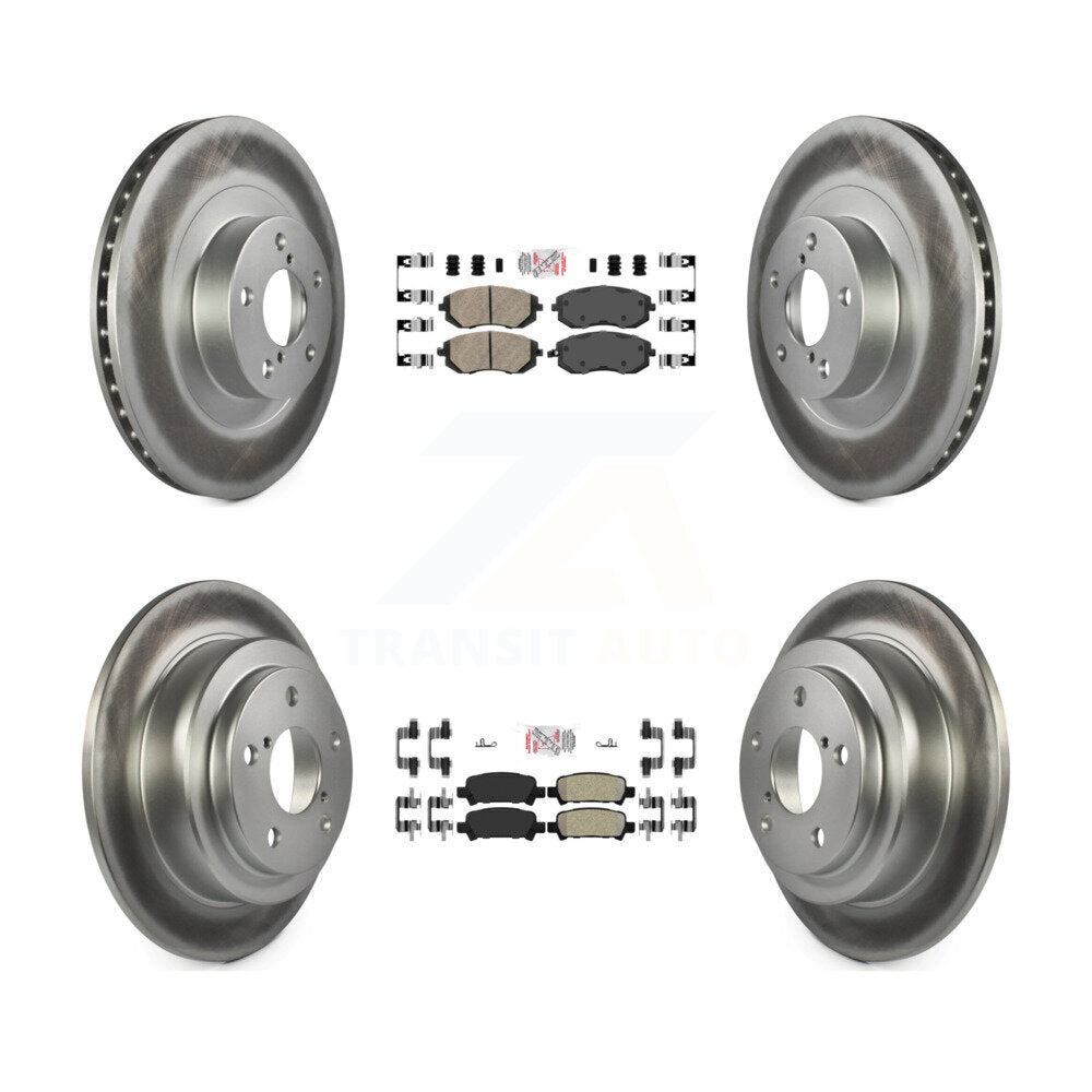 Transit Auto KGA-103303 Disc Brake Kit for 2003 Subaru Forester - Front and Rear