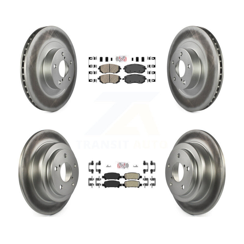 Transit Auto KGA-103303 Disc Brake Kit for 2003 Subaru Forester - Front and Rear