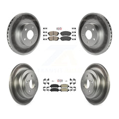 Transit Auto KGA-103304 Disc Brake Kit for 2002-2003 Subaru Impreza - Front and Rear
