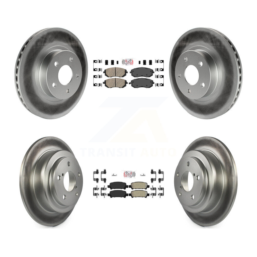 Transit Auto KGA-103305 Disc Brake Kit for 2002-2003 Subaru Impreza - Front and Rear