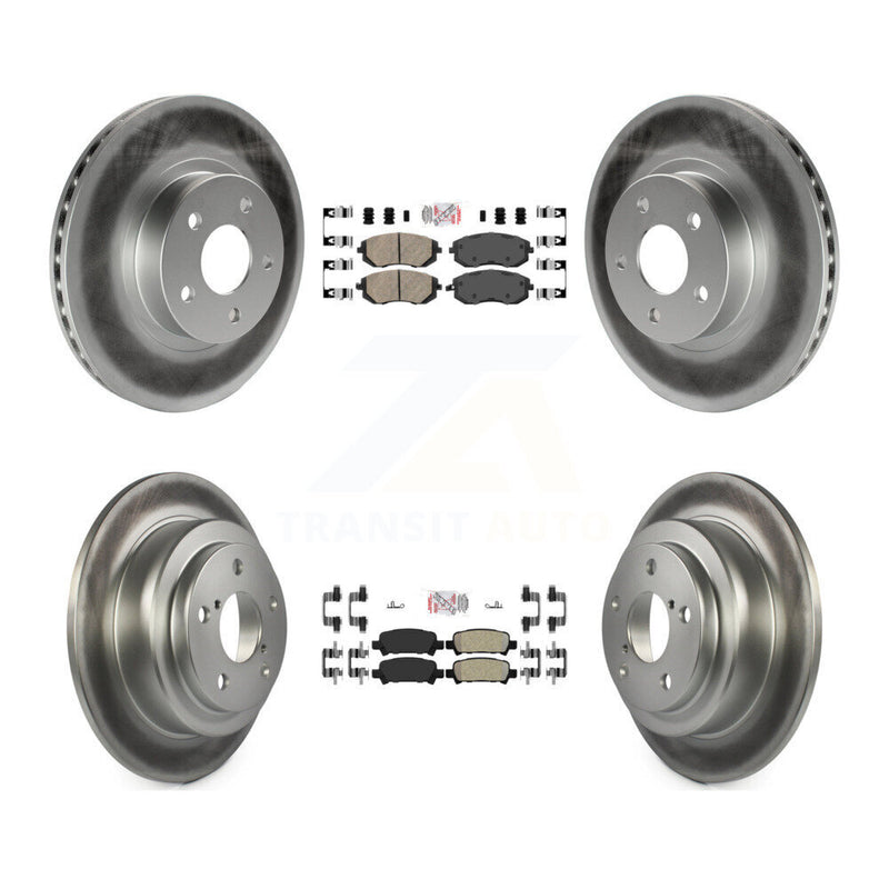 Transit Auto KGA-103305 Disc Brake Kit for 2002-2003 Subaru Impreza - Front and Rear