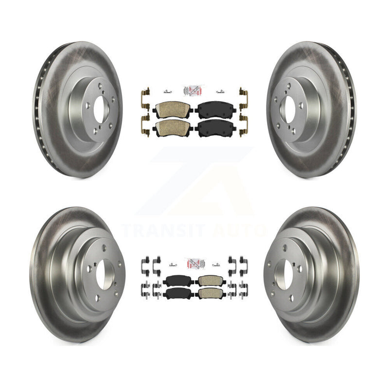 Transit Auto KGA-103306 Disc Brake Kit for 2002 Subaru Impreza - Front and Rear