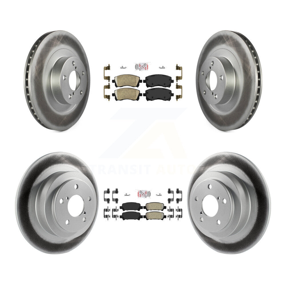 Transit Auto KGA-103307 Disc Brake Kit for 2000-2002 Subaru Legacy, Subaru Outback - Front and Rear