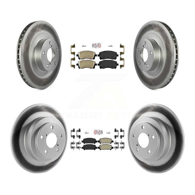 Transit Auto KGA-103307 Disc Brake Kit for 2000-2002 Subaru Legacy, Subaru Outback - Front and Rear
