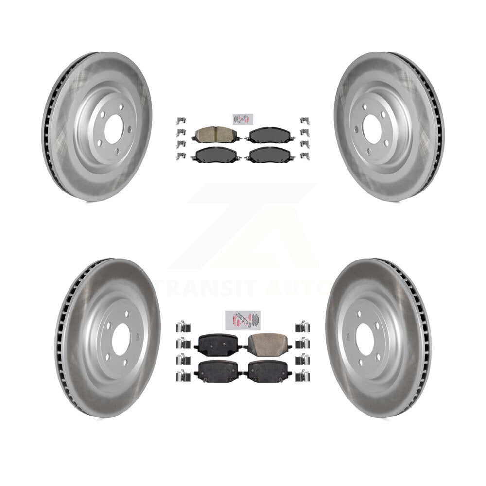 Transit Auto KGA-103310 Disc Brake Kit for 2020-2023 Lincoln Aviator, Ford Police Interceptor Utility - Front and Rear