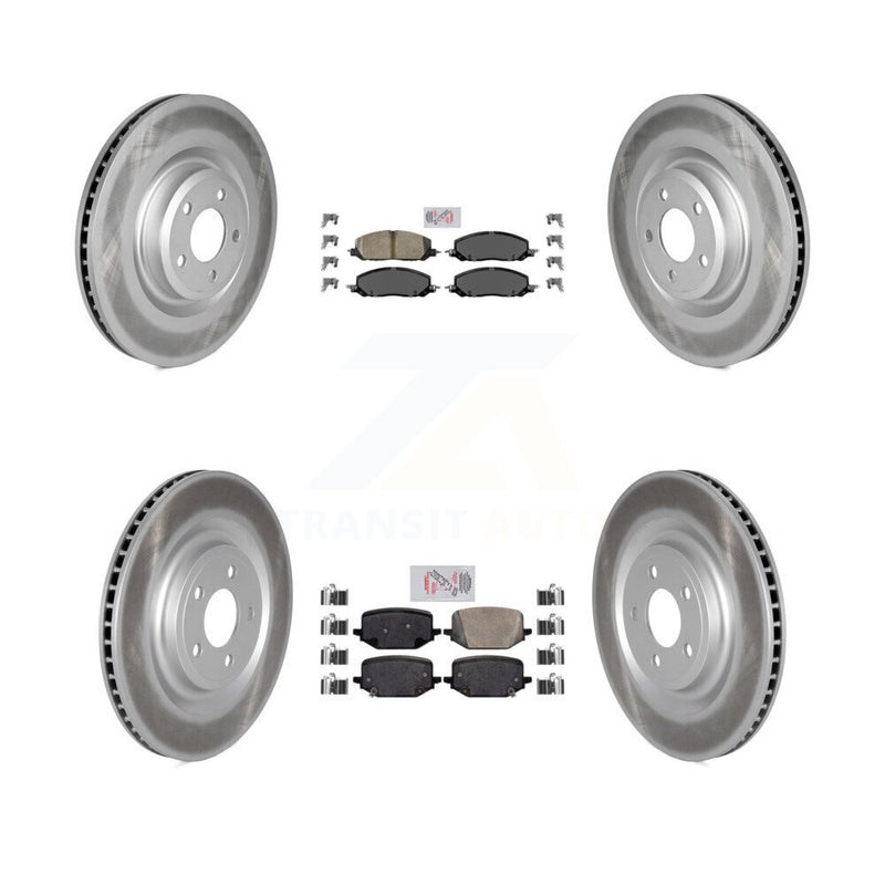Transit Auto KGA-103310 Disc Brake Kit for 2020-2023 Lincoln Aviator, Ford Police Interceptor Utility - Front and Rear
