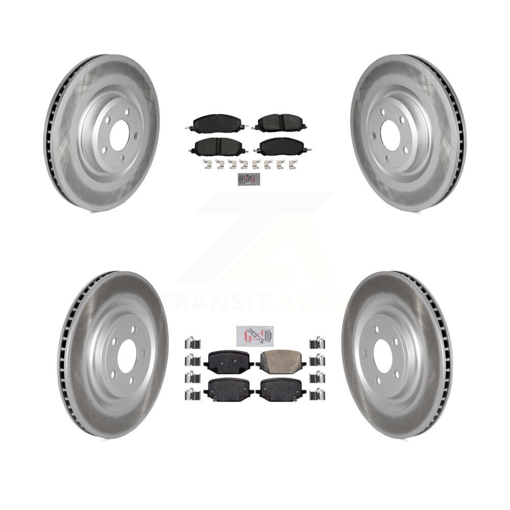 Transit Auto KGA-103311 Disc Brake Kit for 2020-2023 Lincoln Aviator, Ford Police Interceptor Utility - Front and Rear