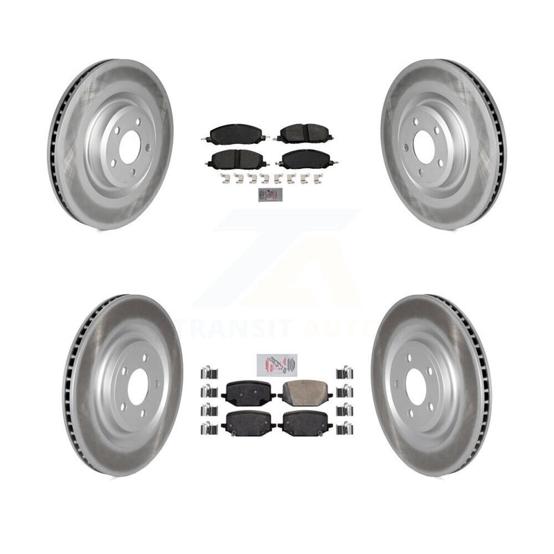 Transit Auto KGA-103311 Disc Brake Kit for 2020-2023 Lincoln Aviator, Ford Police Interceptor Utility - Front and Rear