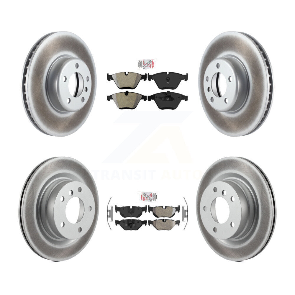Transit Auto KGA-103321 Disc Brake Kit for 2013 BMW 328i - Front and Rear
