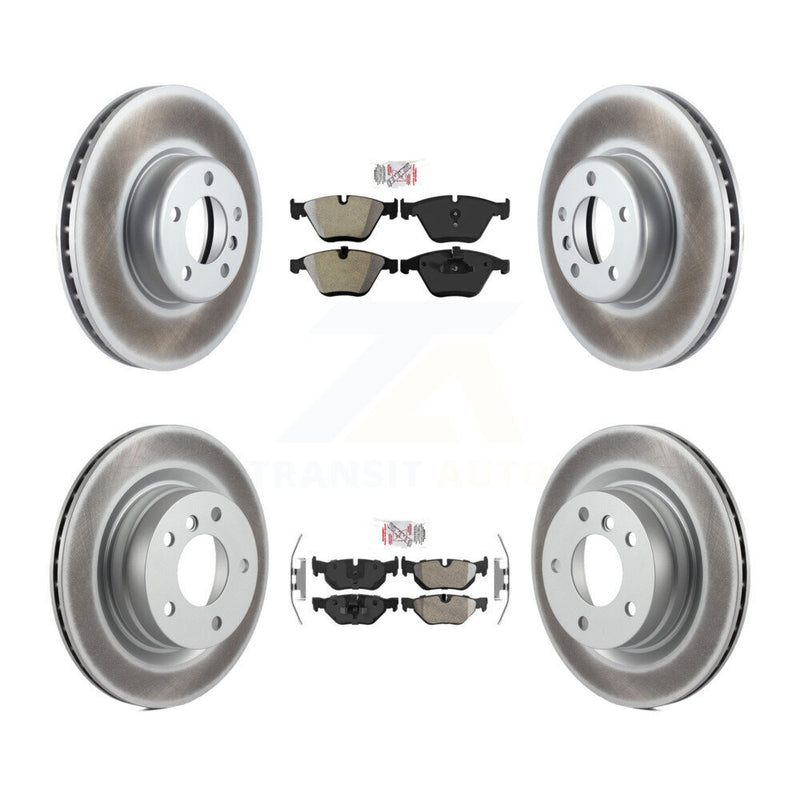 Transit Auto KGA-103321 Disc Brake Kit for 2013 BMW 328i - Front and Rear