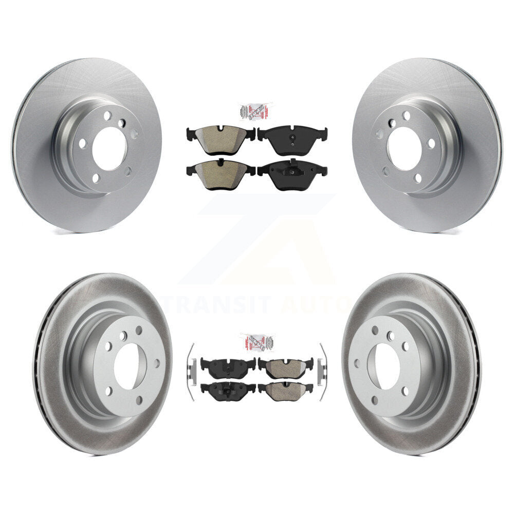 Transit Auto KGA-103324 Disc Brake Kit for 2012-2013 BMW 328i - Front and Rear