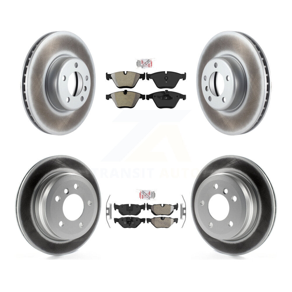 Transit Auto KGA-103326 Disc Brake Kit for 2013 BMW 328i - Front and Rear