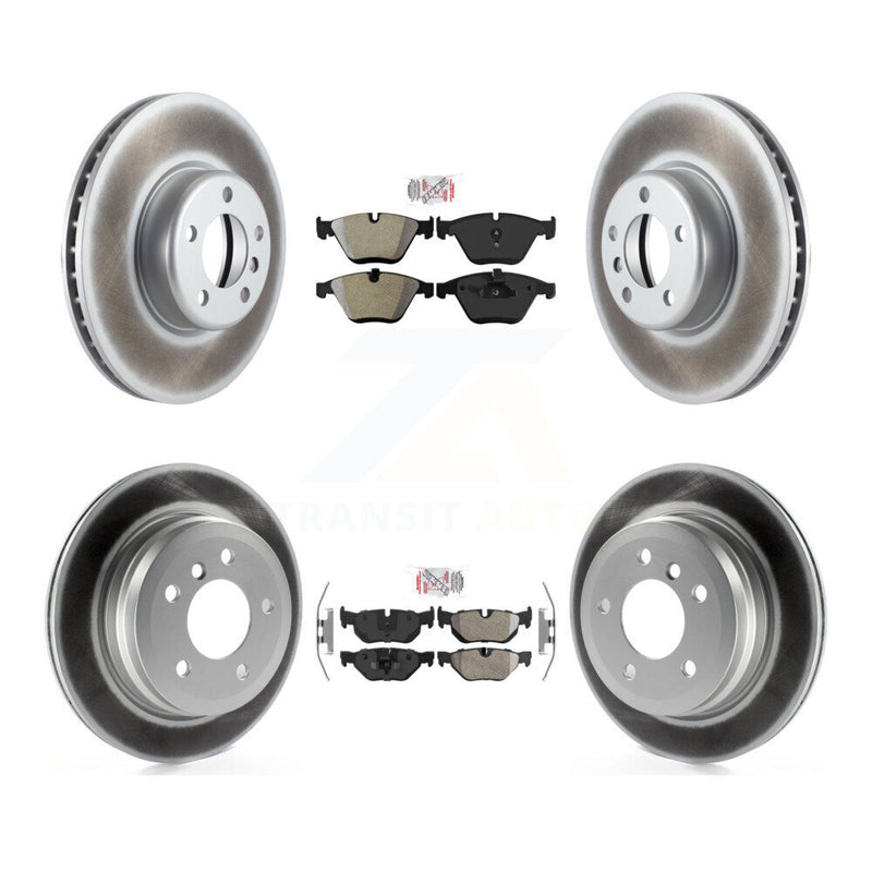 Transit Auto KGA-103326 Disc Brake Kit for 2013 BMW 328i - Front and Rear