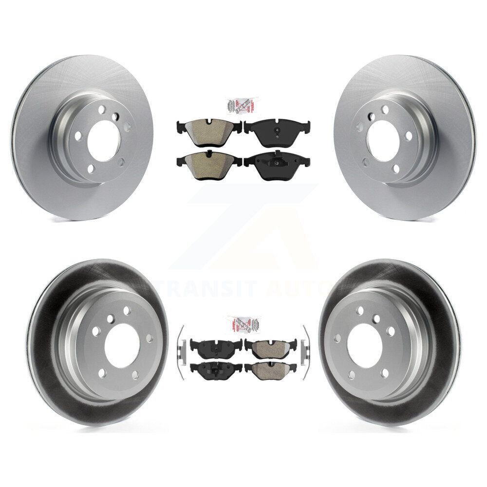 Transit Auto KGA-103329 Disc Brake Kit for 2012-2013 BMW 328i - Front and Rear