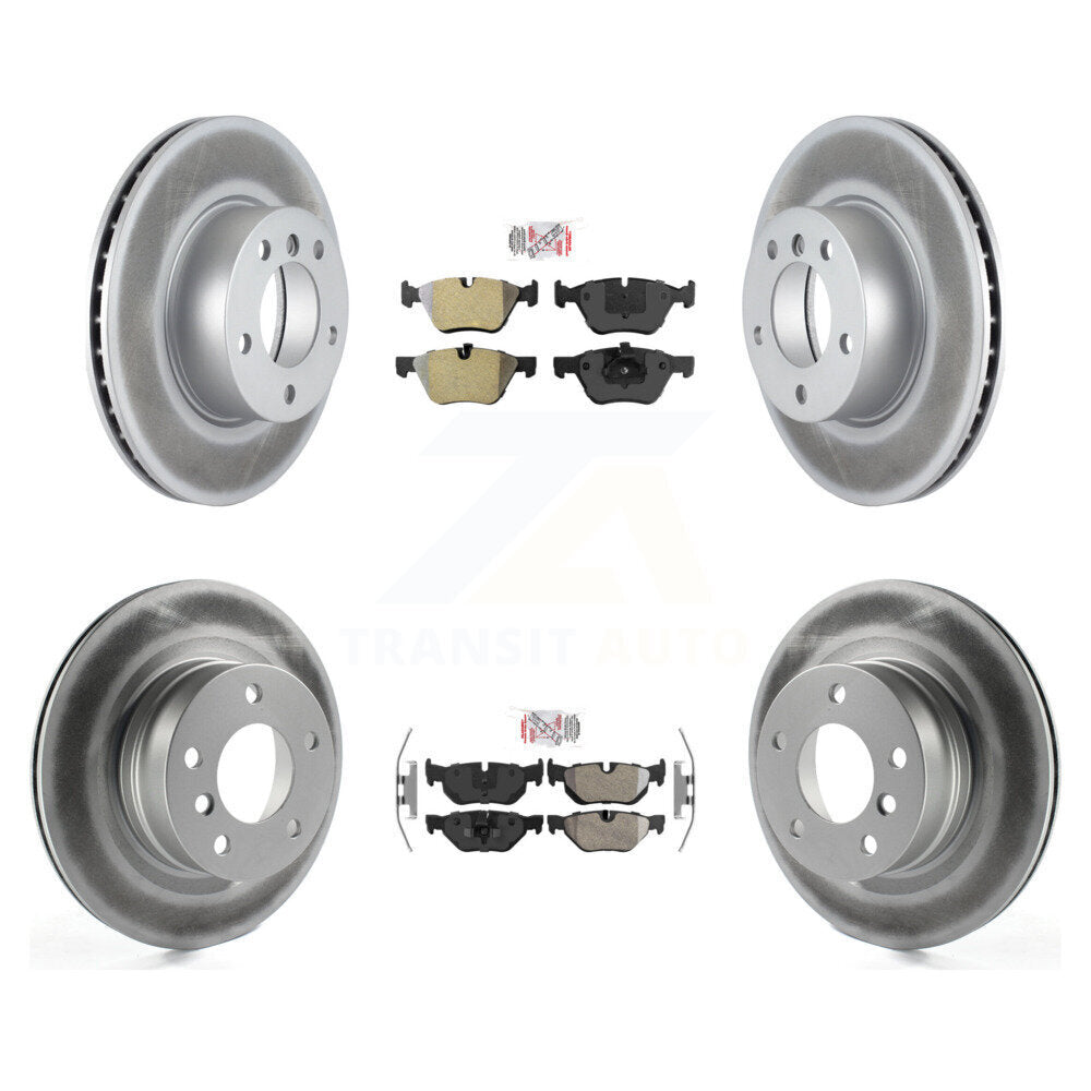 Transit Auto KGA-103331 Disc Brake Kit for 2008-2013 BMW 128i - Front and Rear