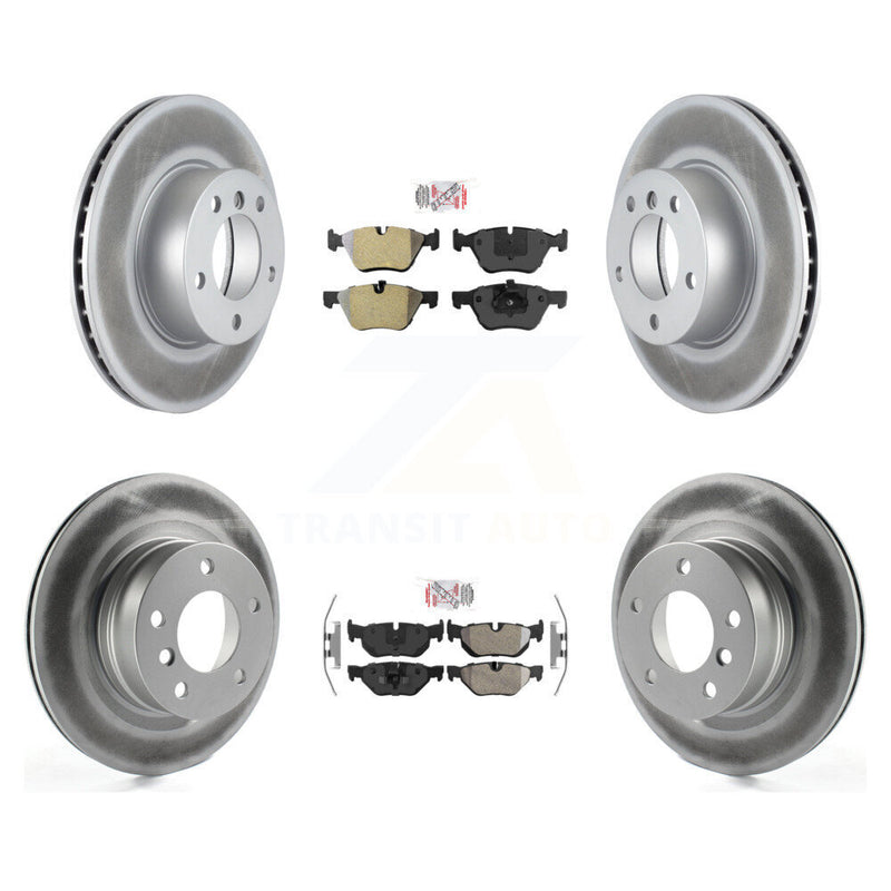 Transit Auto KGA-103331 Disc Brake Kit for 2008-2013 BMW 128i - Front and Rear