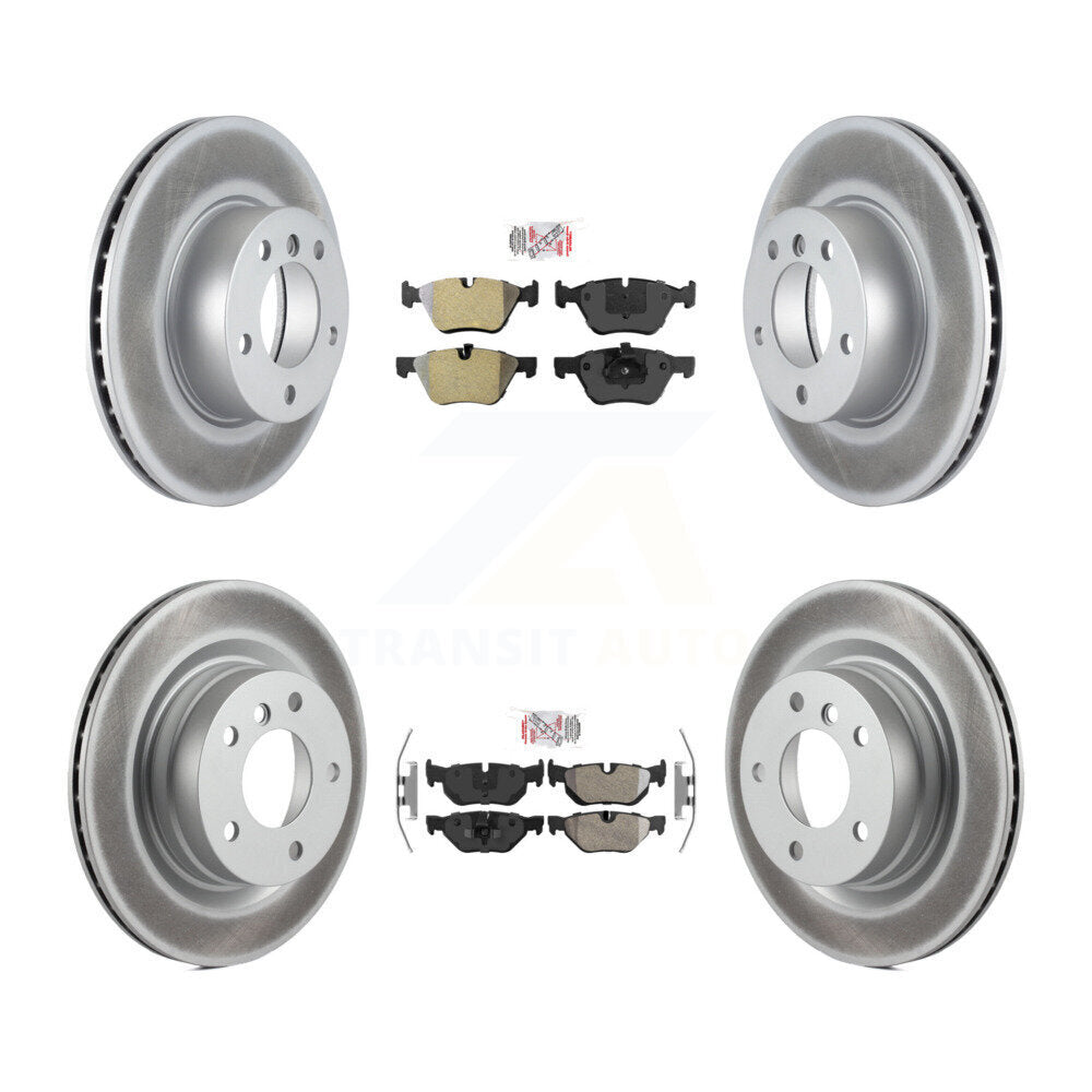 Transit Auto KGA-103332 Disc Brake Kit for 2006-2007 BMW 328i, BMW 323i, BMW 325i - Front and Rear