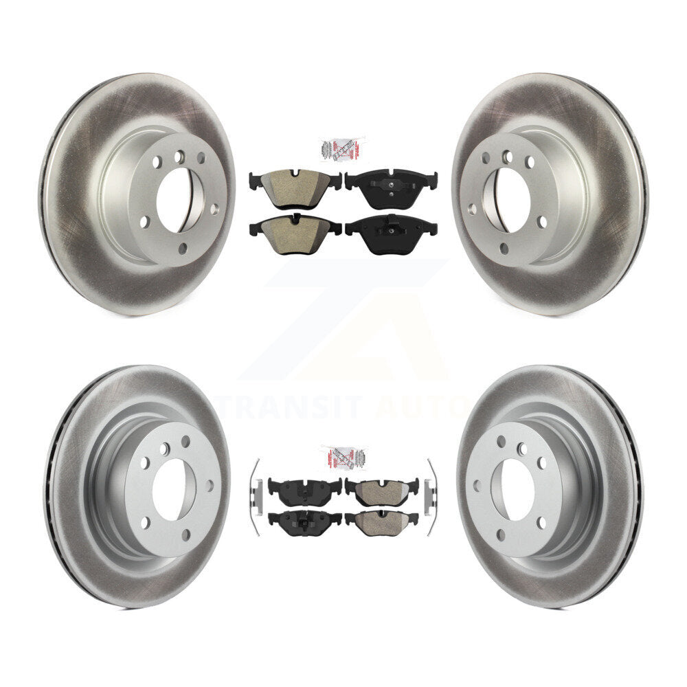 Transit Auto KGA-103338 Disc Brake Kit for 2008-2012 BMW 328i, BMW 323i - Front and Rear