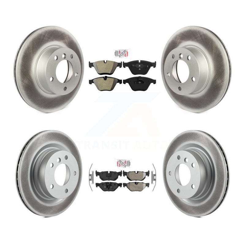 Transit Auto KGA-103338 Disc Brake Kit for 2008-2012 BMW 328i, BMW 323i - Front and Rear