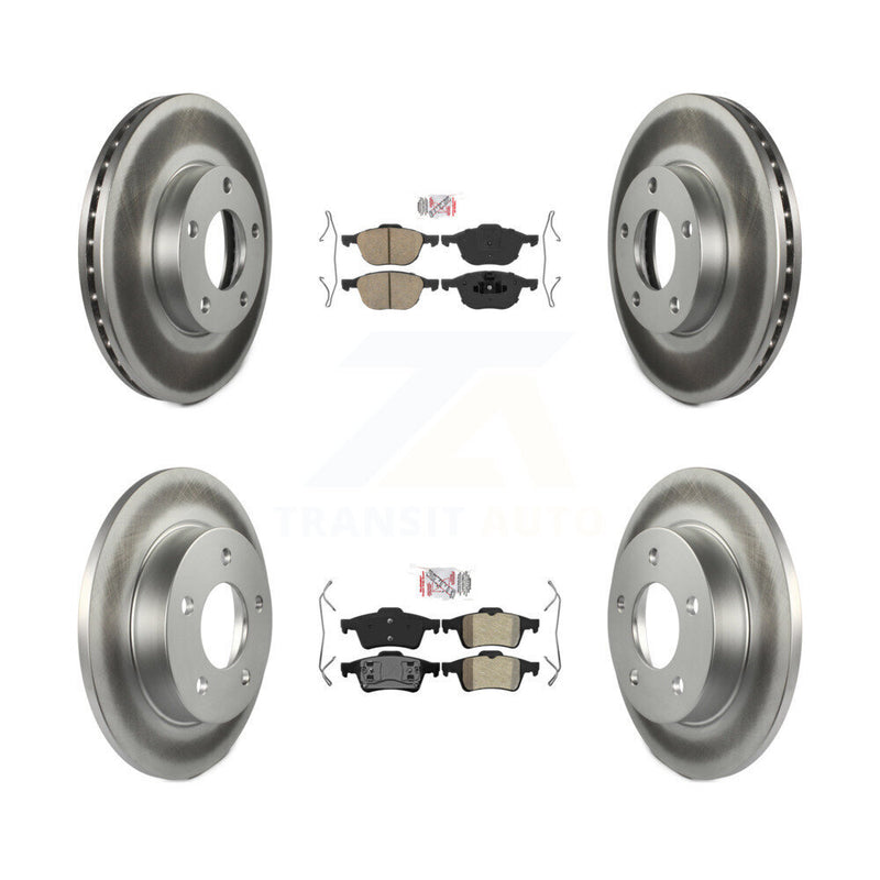 Transit Auto KGA-103345 Disc Brake Kit for 2004-2005 Mazda 3 - Front and Rear