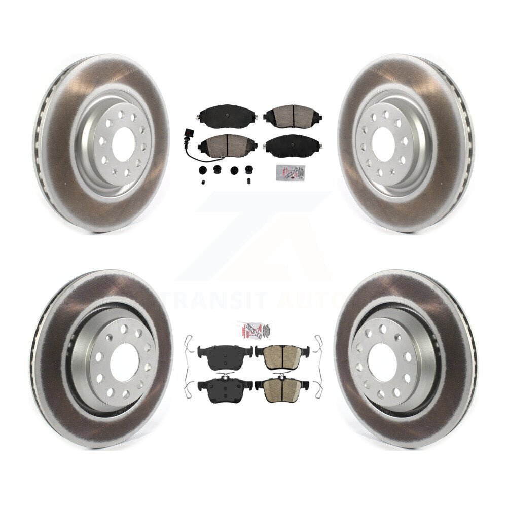 Transit Auto KGA-103349 Disc Brake Kit for 2015-2023 Audi A3 Quattro, Volkswagen Arteon, Audi S3 - Front and Rear
