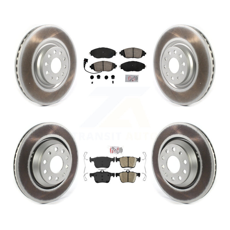 Transit Auto KGA-103349 Disc Brake Kit for 2015-2023 Audi A3 Quattro, Volkswagen Arteon, Audi S3 - Front and Rear