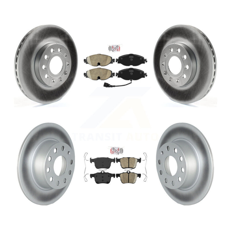 Transit Auto KGA-103352 Disc Brake Kit for 2019-2023 Volkswagen Taos, Volkswagen Jetta - Front and Rear
