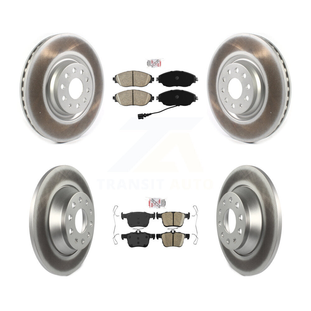 Transit Auto KGA-103353 Disc Brake Kit for 2019-2021 Volkswagen Jetta - Front and Rear