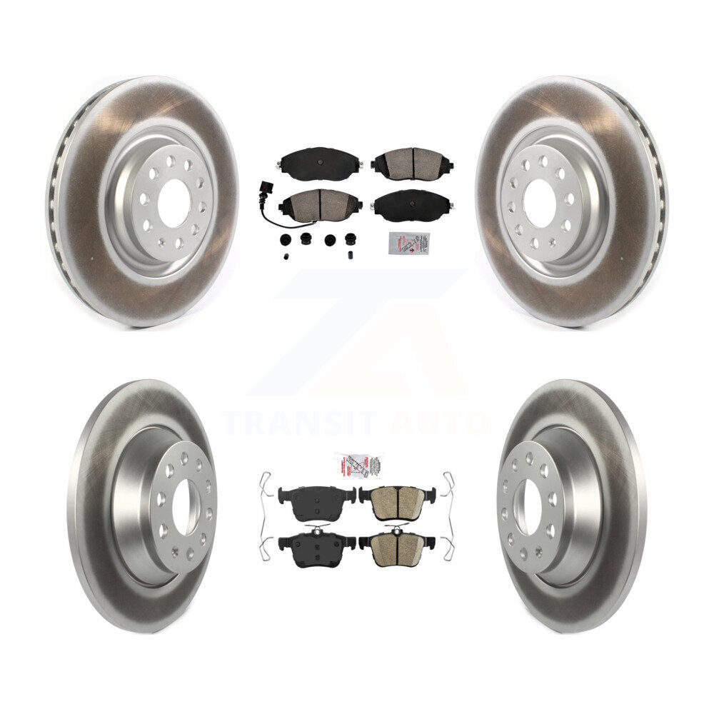 Transit Auto KGA-103354 Disc Brake Kit for 2019-2021 Volkswagen Jetta - Front and Rear
