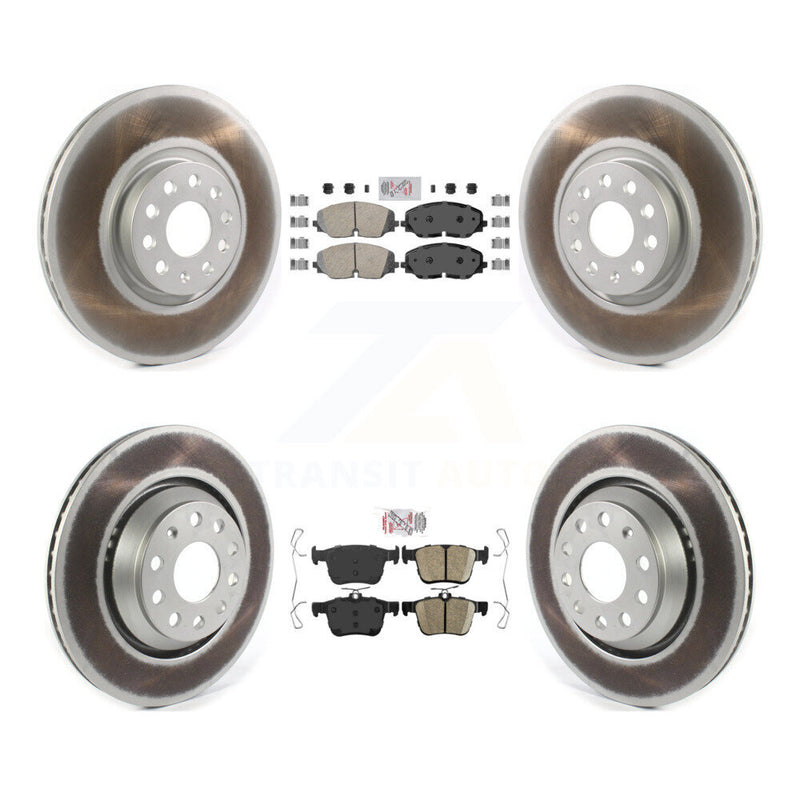 Transit Auto KGA-103357 Disc Brake Kit for 2018-2024 Volkswagen Atlas, Volkswagen Atlas Cross Sport - Front and Rear