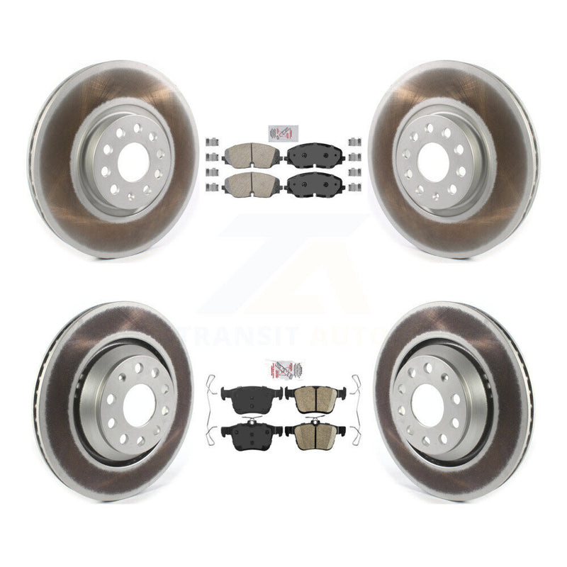 Transit Auto KGA-103358 Disc Brake Kit for 2018-2024 Volkswagen Atlas, Volkswagen Atlas Cross Sport - Front and Rear