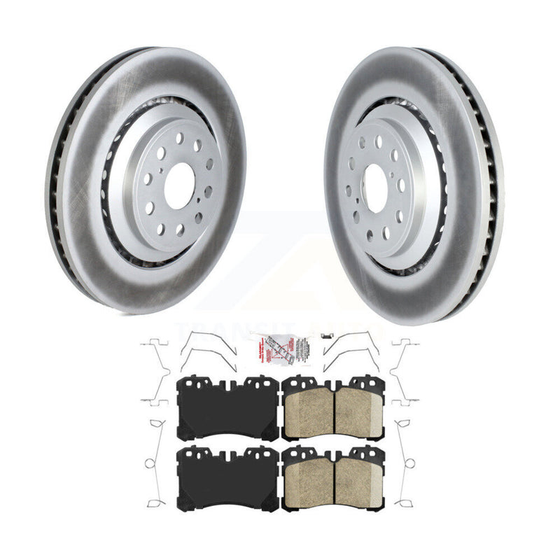 Transit Auto KGA-103361 Disc Brake Kit for 2007-2023 Lexus LS500h, Lexus LS500 and More - Front