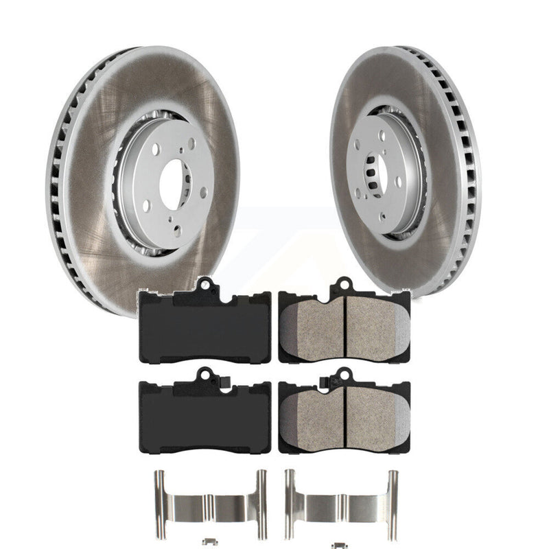 Transit Auto KGA-103363 Disc Brake Kit for 2006-2020 Lexus IS350, Lexus IS300 and More - Front